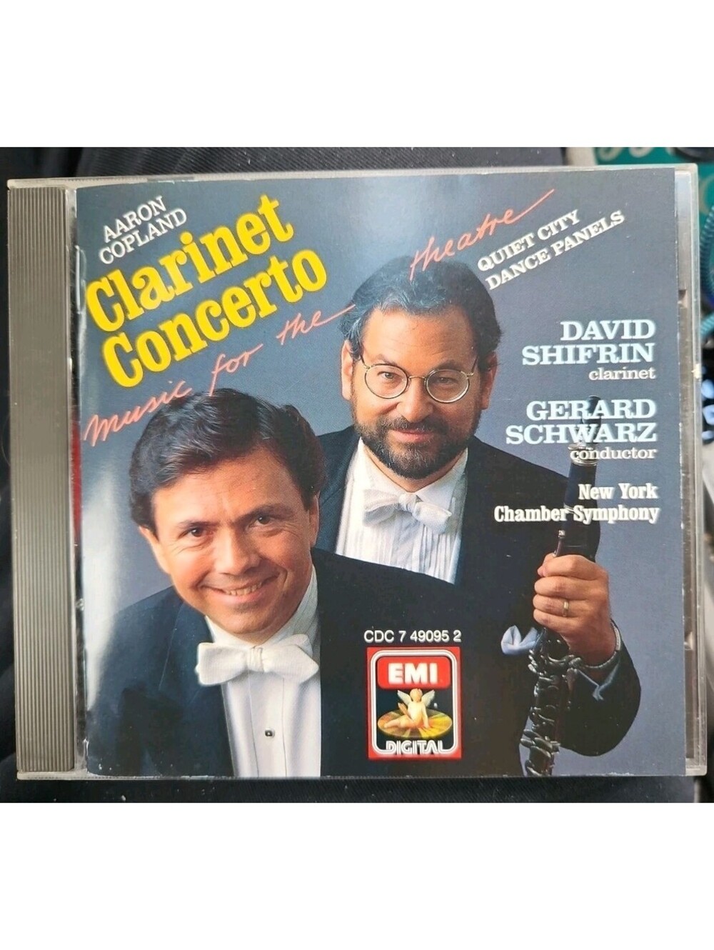 Copland: Clarinet Concerto, Qu by New York Chamber Symphony; Schwarz, Gerard...